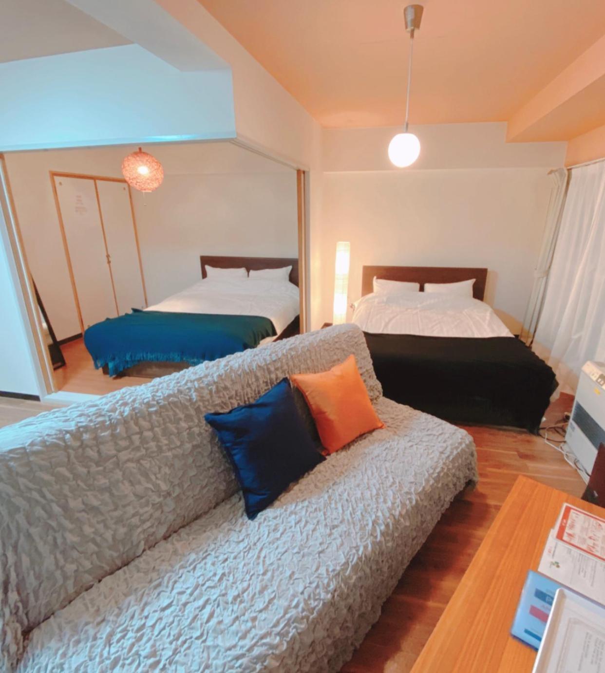 Apartmán M88303スーペリアルーム最大7名 東本願寺駅前 すすきのエリア 観光食事好立地 Sapporo Exteriér fotografie