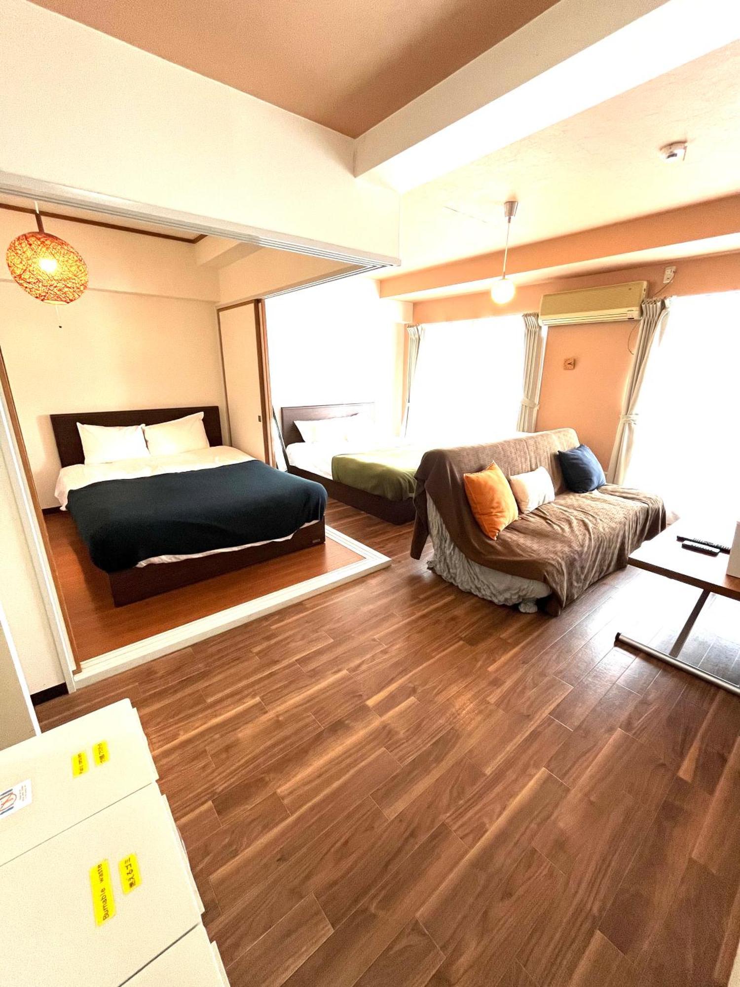Apartmán M88303スーペリアルーム最大7名 東本願寺駅前 すすきのエリア 観光食事好立地 Sapporo Exteriér fotografie